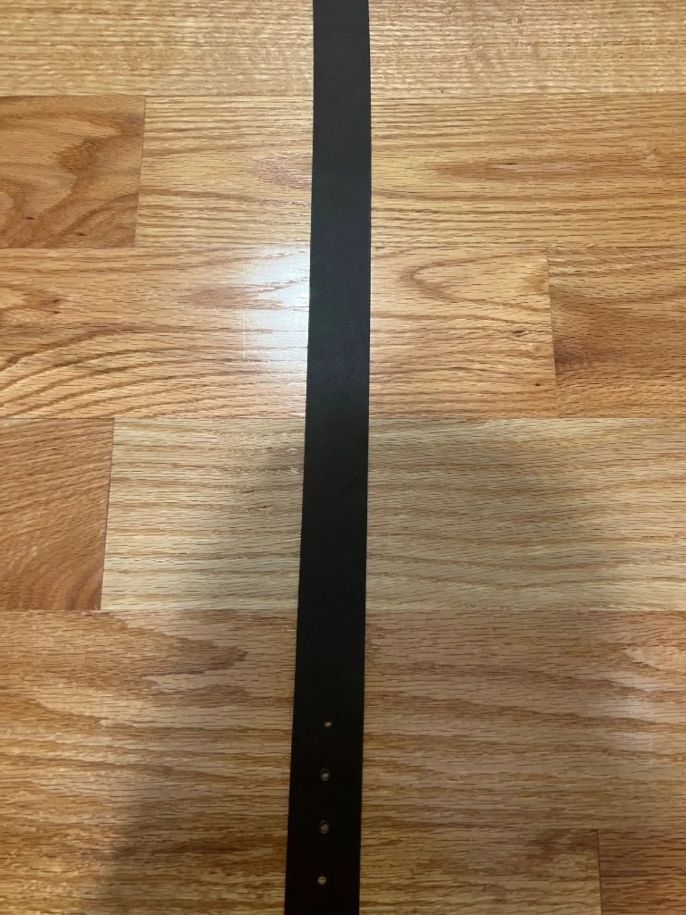 Women's Gap Pu Coated Split Leather Belt in Black Color: Medium